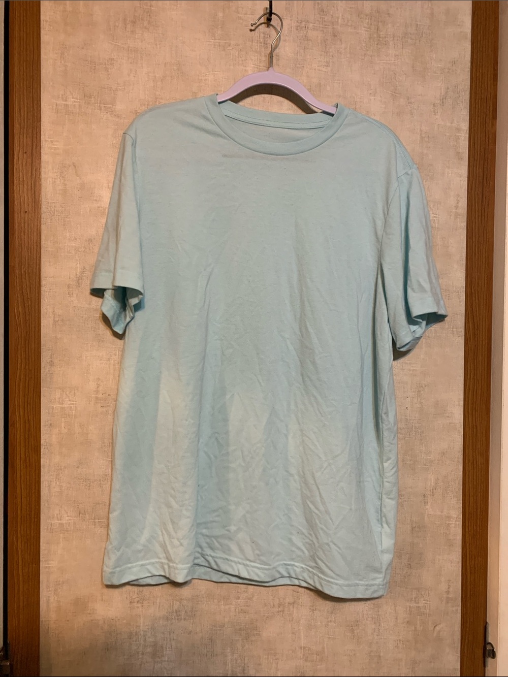 George Light Blue Short Sleeve Crew Neck Tee size XL